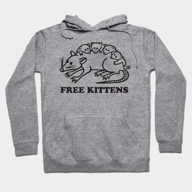 FREE KITTENS Hoodie by toddgoldmanart